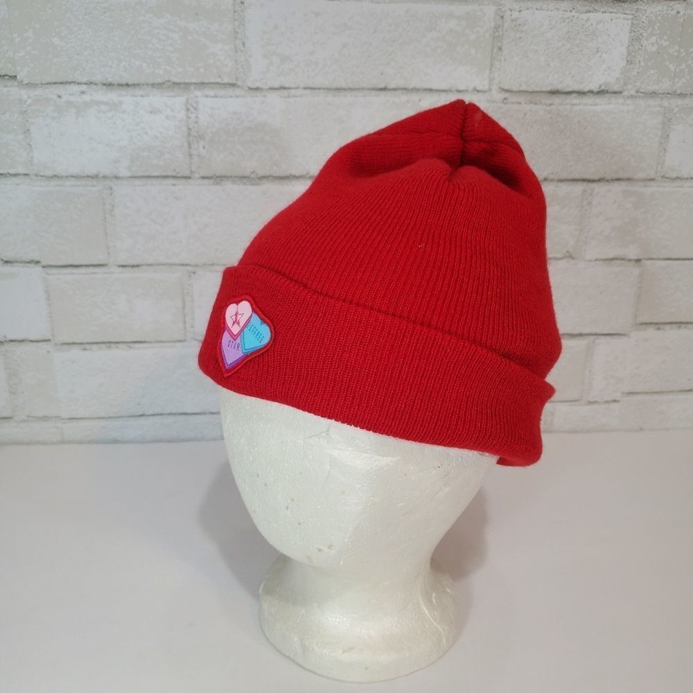 Jeffree Star red beanie
